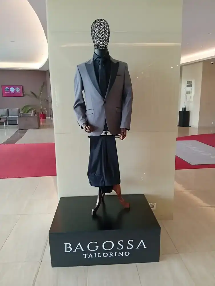 The stand in the Ramada lobby