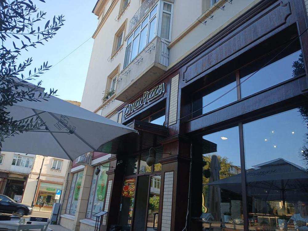 The frontage on Alexandru Ioan Cuza